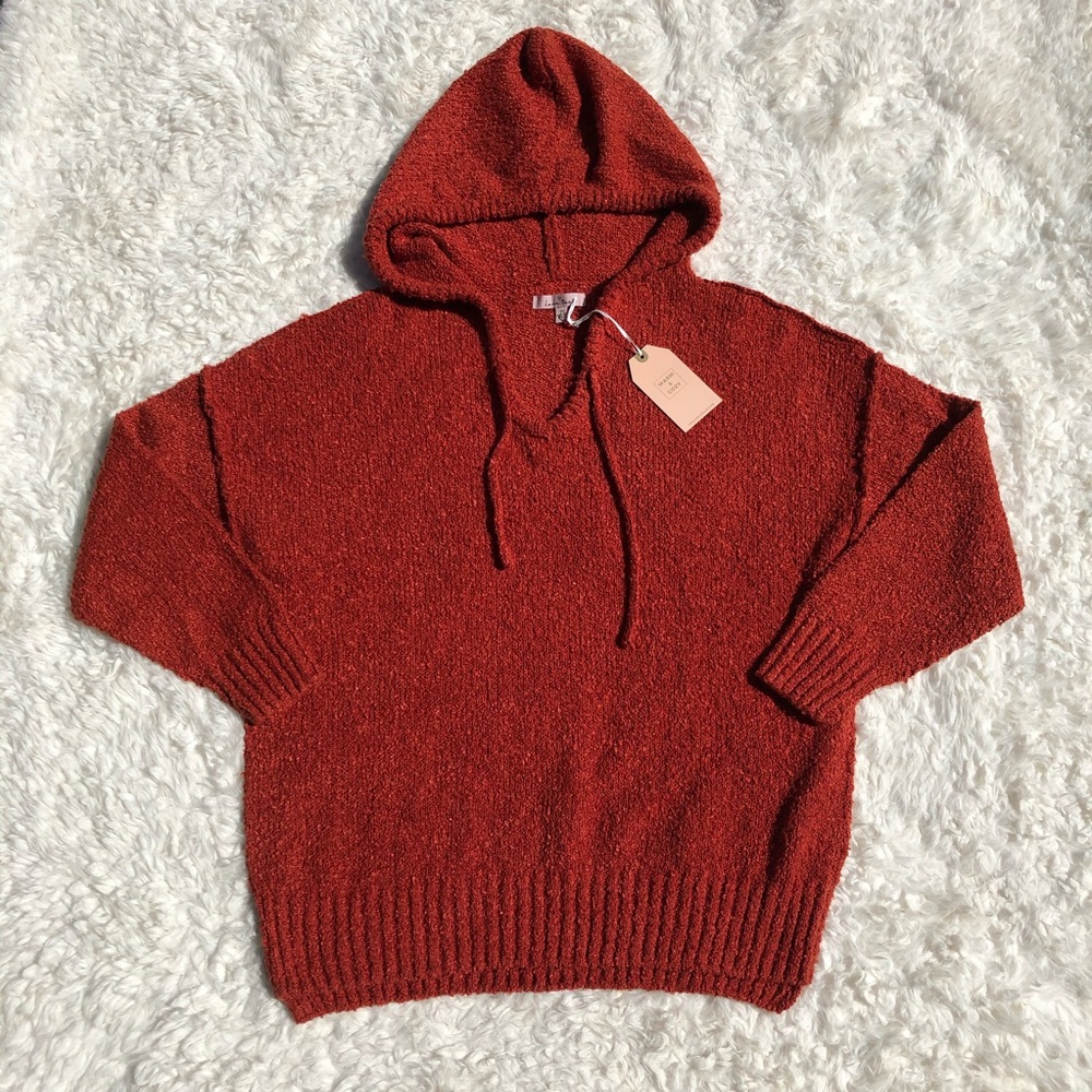 NWT Love Tree Super Soft Burnt Orange Hoodie